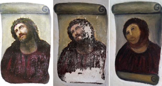 Nieudana renowacji fresku "Ecce homo"